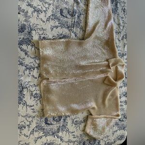 Vintage shimmering wool sweater, size s/m